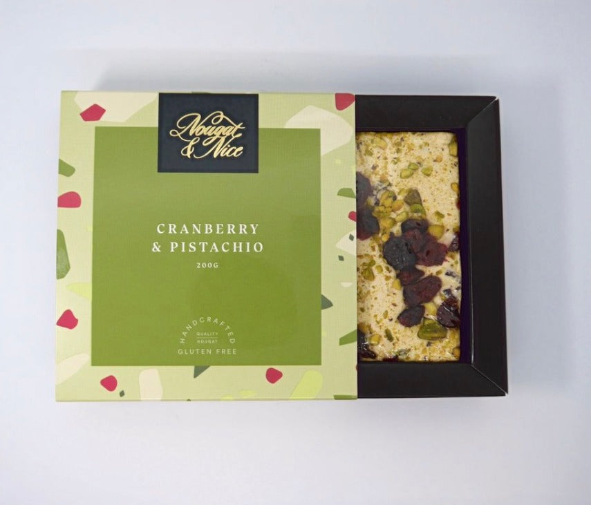 Nougat &amp; Nice Cranberry &amp; Pistachio Nougat Block