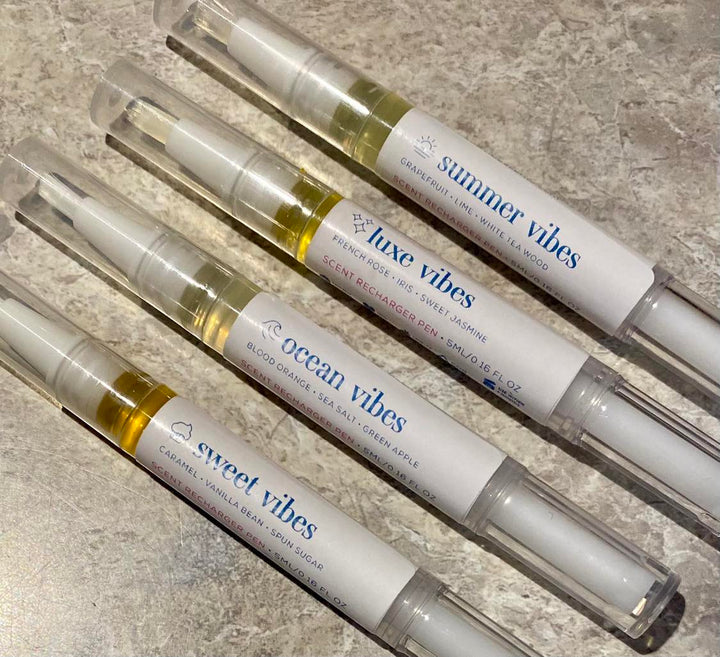 Car Air Freshener - Good Vibe Scents - Refill Scent Pens