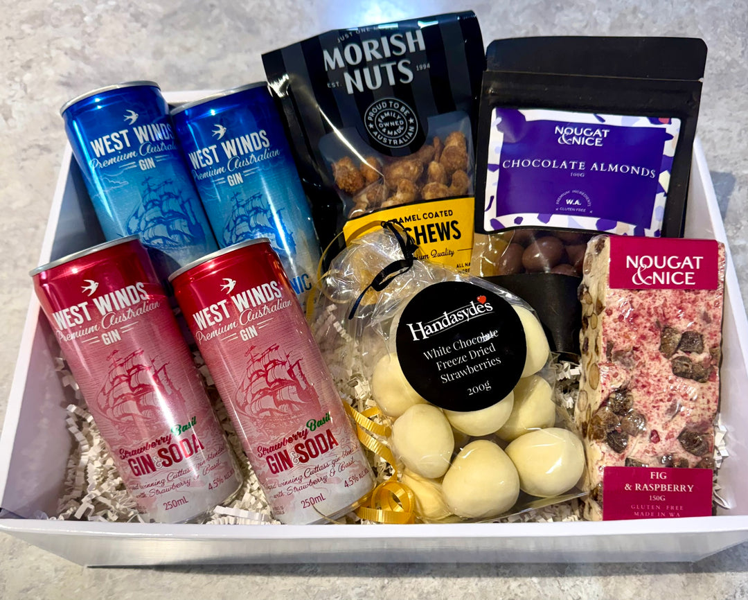 West Winds Gin &amp; Sweet Treats Gift
