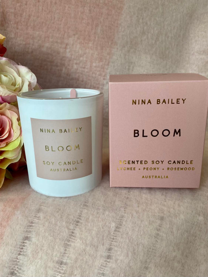 Lychee Peony - Bloom Large Soy Candle