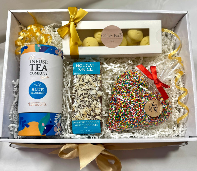 Butterfly Pea - Infuse Blue Illusion Tea & Sweets gift box