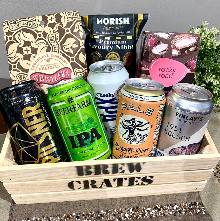 Assorted WA Craft Beers &amp; Snacks