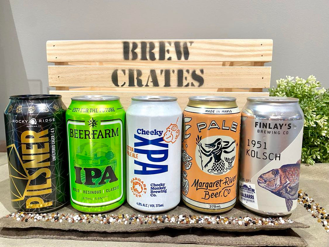 Assorted WA Craft Beers &amp; Snacks