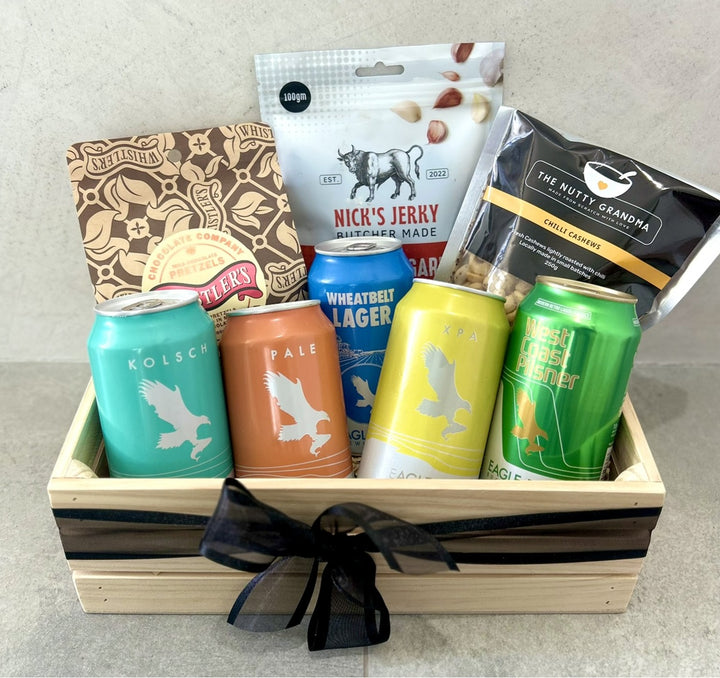 Eagle Bay Beers &amp; tasty snacks