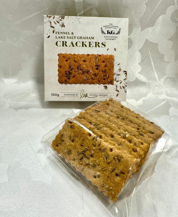 Knutsford Gourmet - Fennel &amp; Lake Salt Graham Crackers