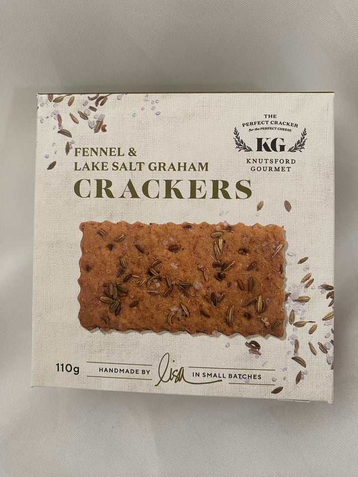 Knutsford Gourmet - Fennel &amp; Lake Salt Graham Crackers