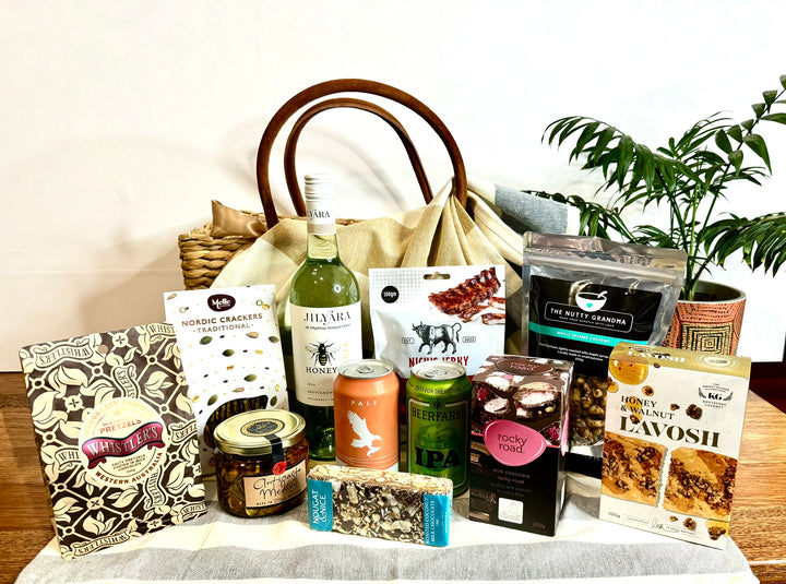 A Premium Gift Basket of WA Wine, Beers &amp; Gourmet food delights