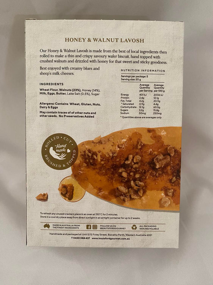 Lavosh - Honey &amp; Walnut