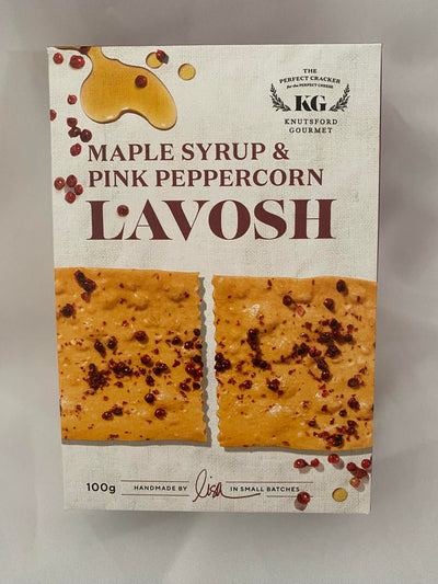 Lavosh - Maple Syrup & Pink Peppercorn