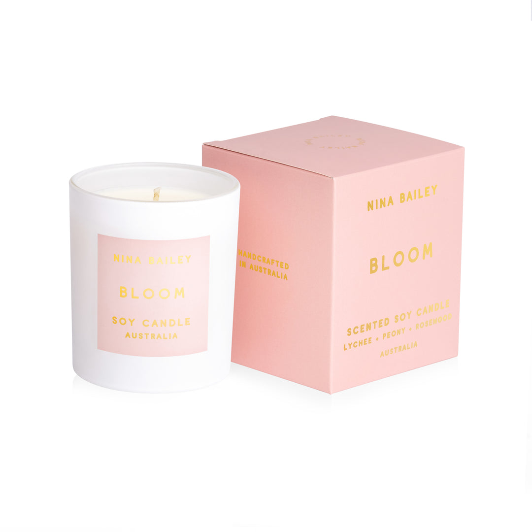 Lychee Peony - Bloom Large Soy Candle