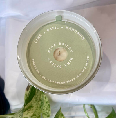 Lime, Basil Mandarin - Paradiso Soy Candle