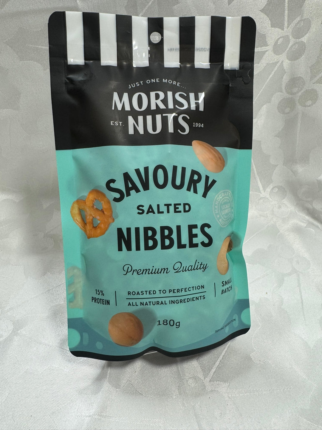 Morish Nuts Premium Savoury Salted Nibbles 180g