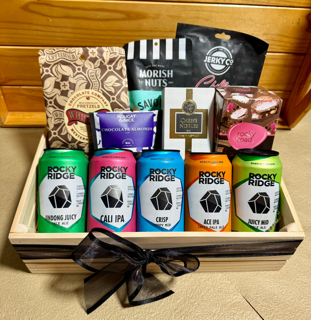 Rocky Ridge Large Beers &amp; Snacks Brew Crate