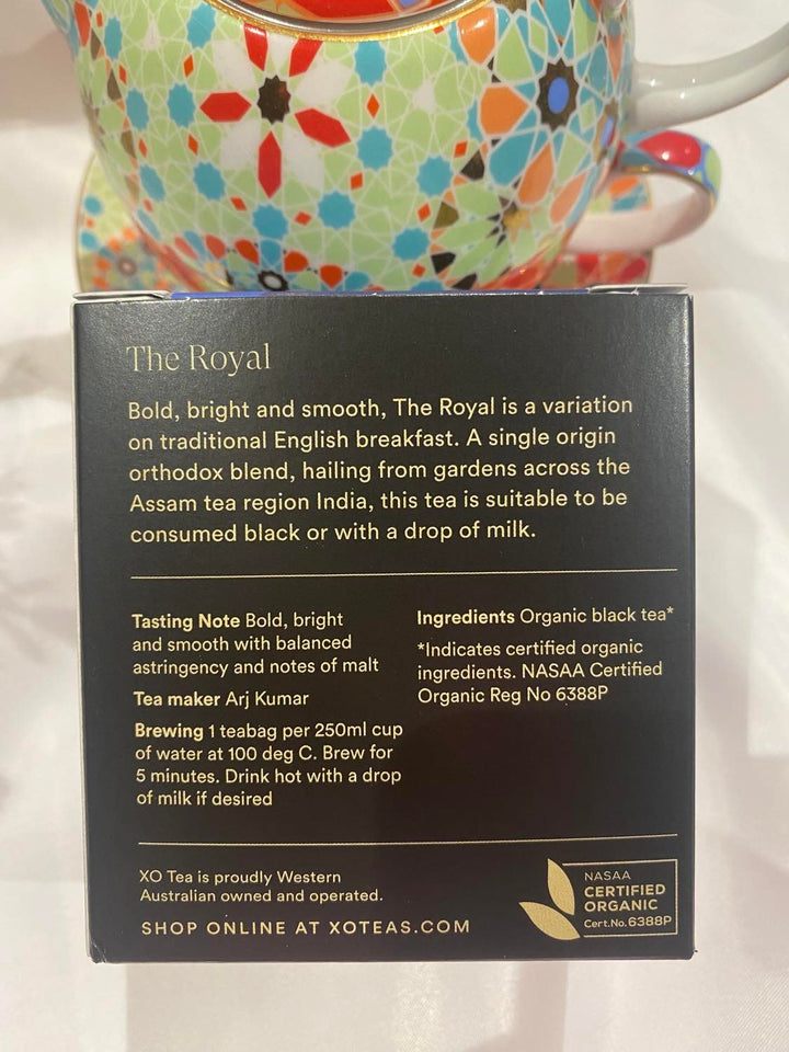 XO Tea Organic Bold Breakfast Tea - The Royal