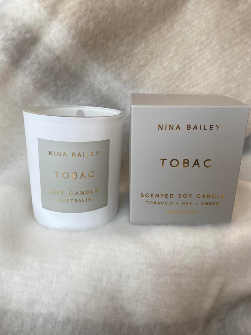 Tobacco Hay & Amber - Tobac Soy Candle