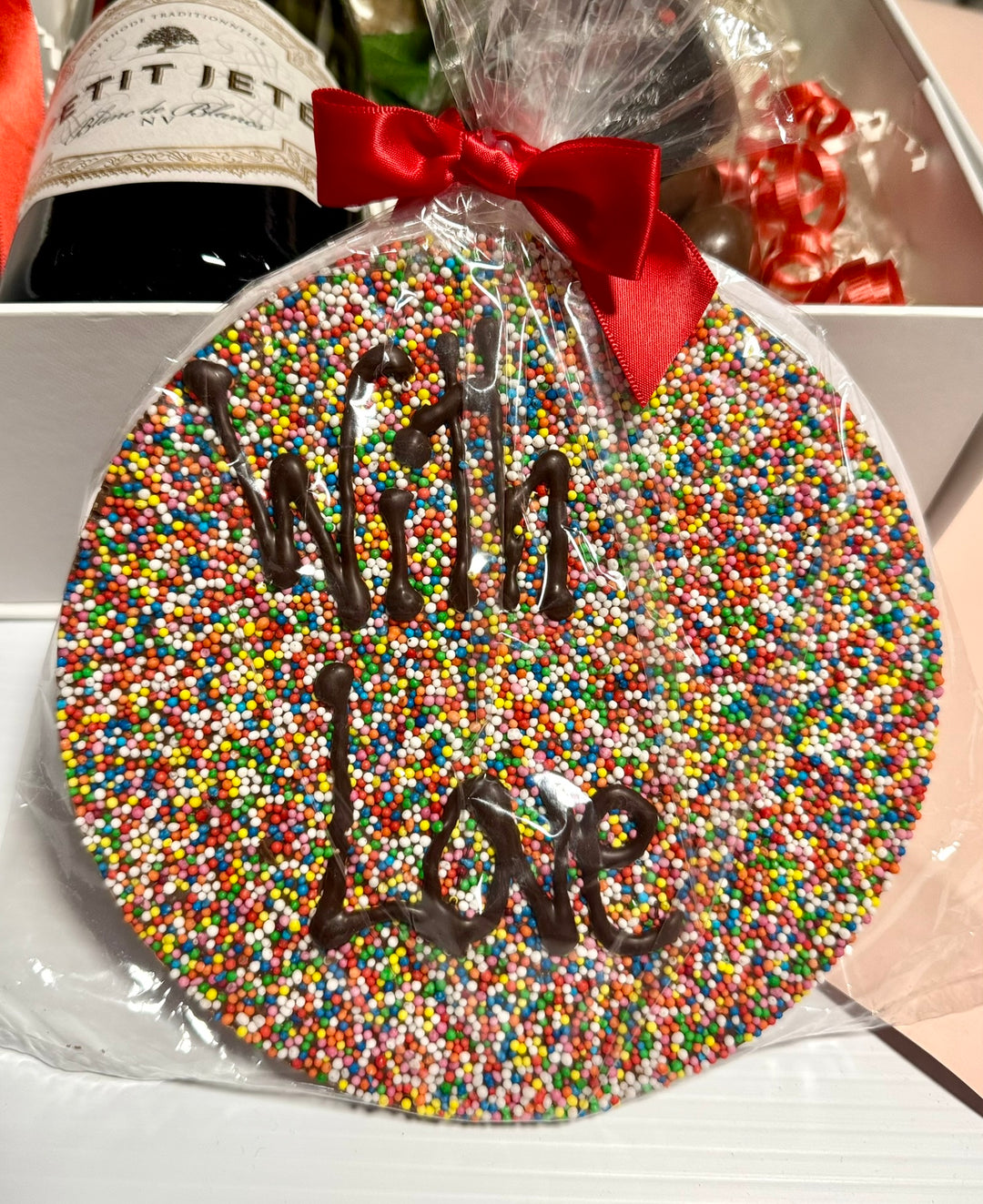 With Love, Giant Milk Chocolate Freckle