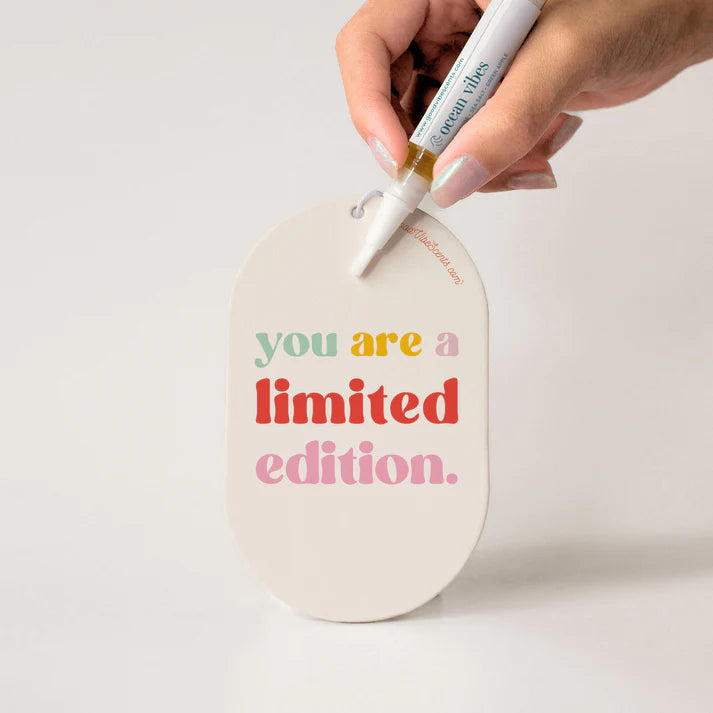 Car or Wardrobe Air Freshener - You are a Limited Edition