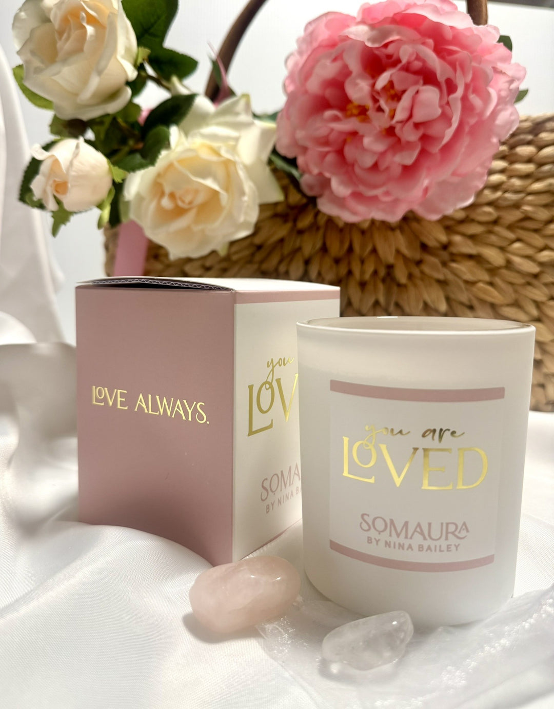"You are Loved" Large Soy Candle