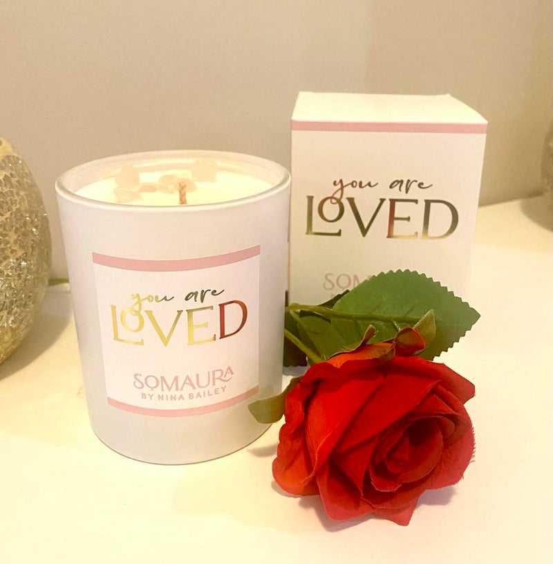 "You are Loved" Large Soy Candle