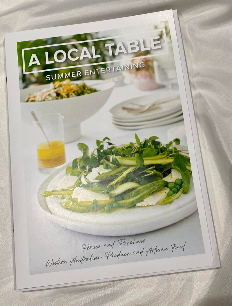 A Local Table Recipe Book - By Kate Flower