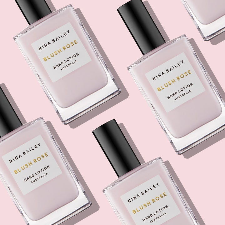 Blush Rose Hand Lotion by Nina Bailey