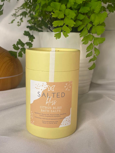 Citrus Bliss Bath Salts - By Salted Bliss