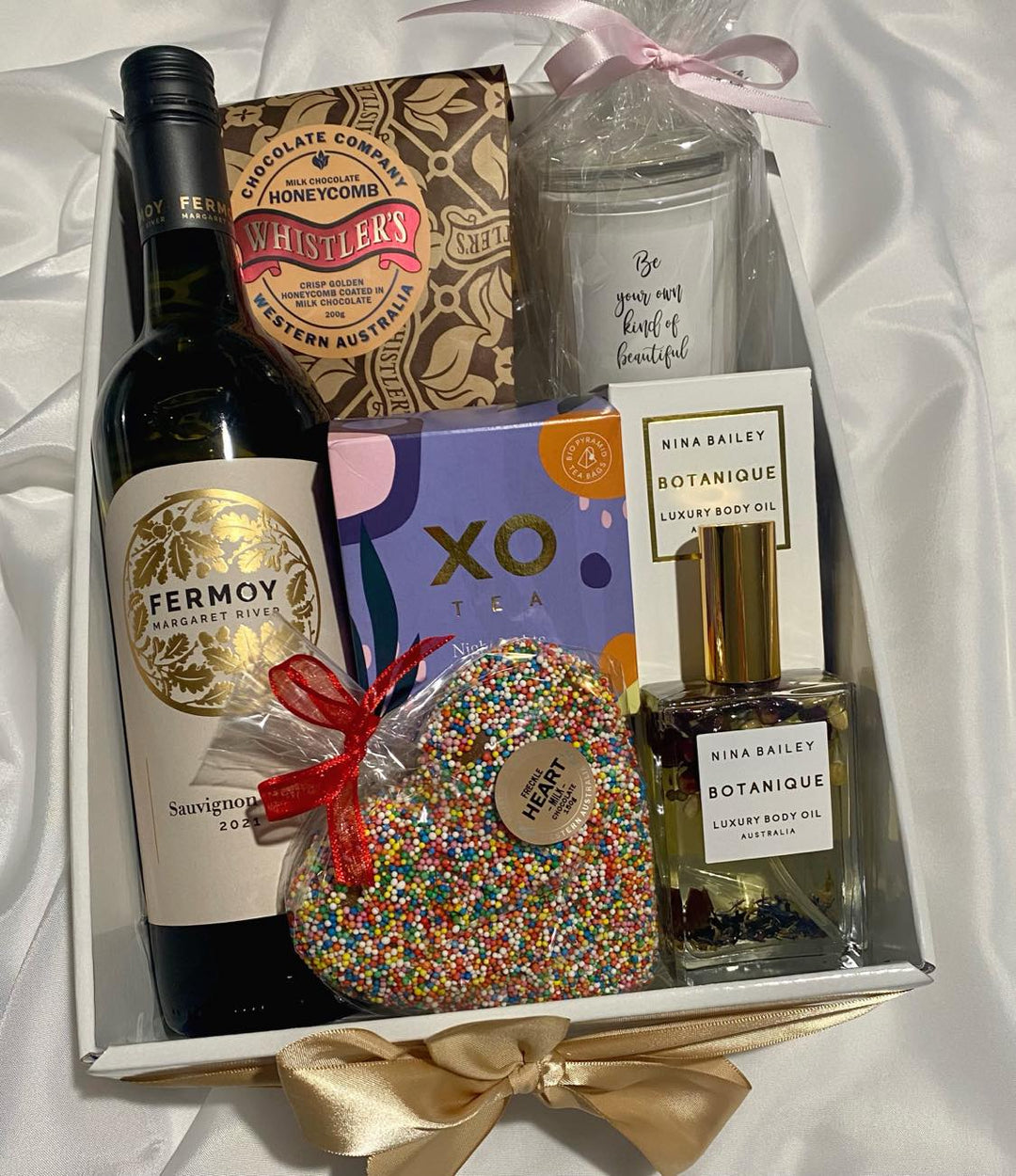 Fermoy Wine, Sweet &amp; Luxe Pamper delights