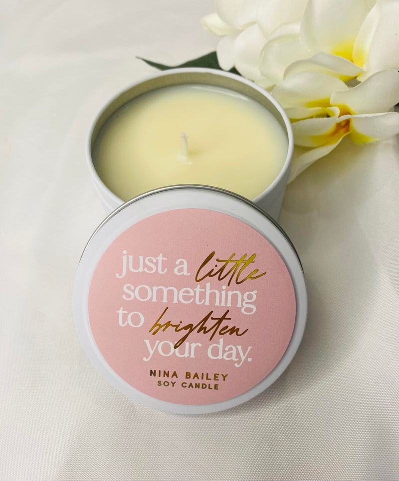 "Just a little something" Soy Candle