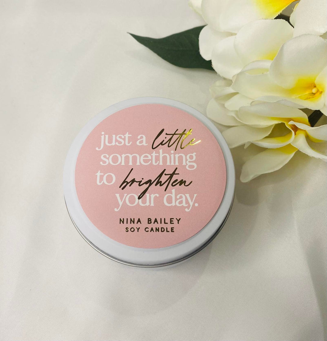 "Just a little something" Soy Candle