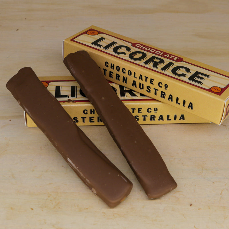 Chocolate Licorice sticks boxed