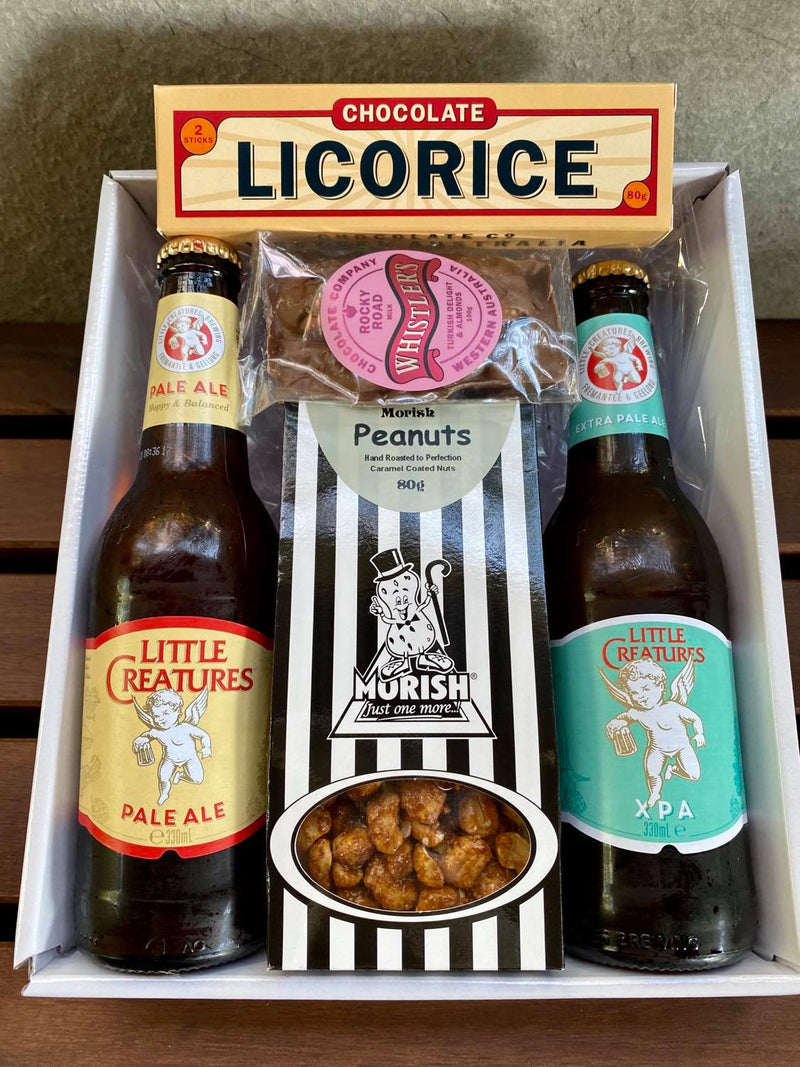 Little Creatures Beer, Nuts & Choc Box