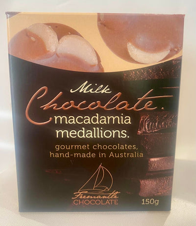 Fremantle Chocolate Macadamia Medallions