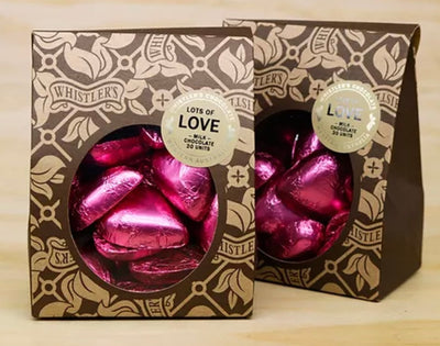 Chocolate Hearts gift boxed